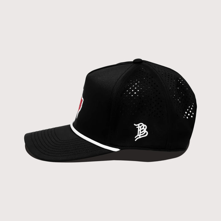 Texas Tech Performance Rope Hat - Black