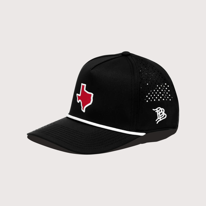 Texas Tech Performance Rope Hat - Black