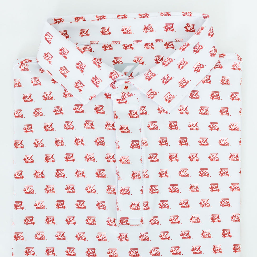 Sunday Morning Polo - Red