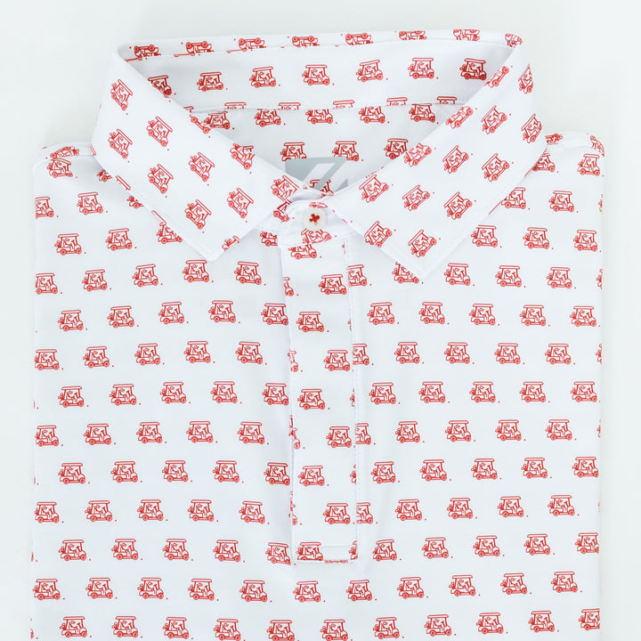 Sunday Morning Polo - Red