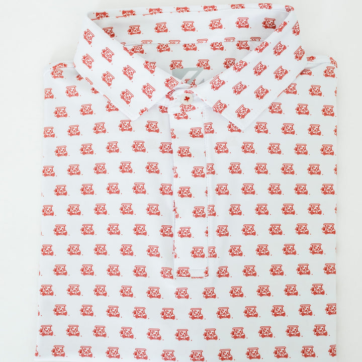 Sunday Morning Polo - Red