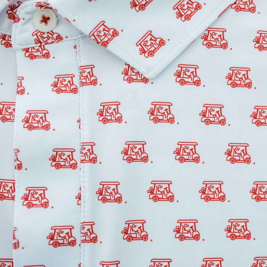 Sunday Morning Polo - Red