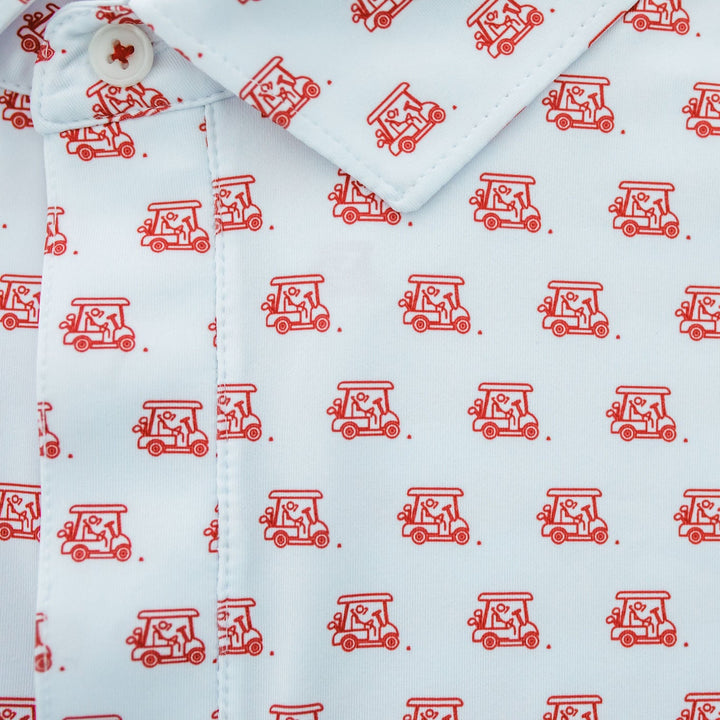 Sunday Morning Polo - Red