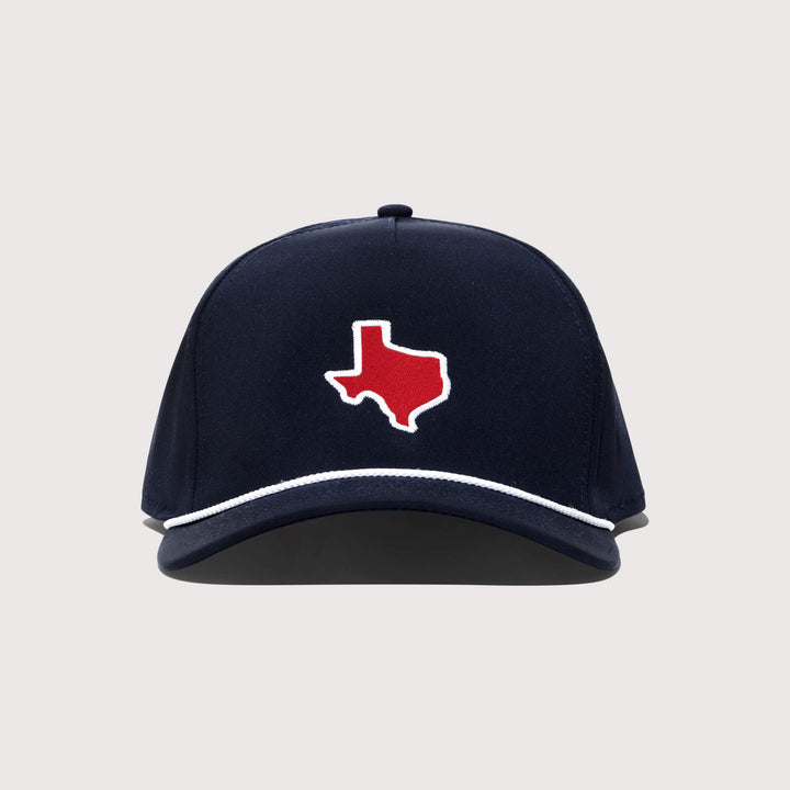 Navy & Red Texas Series Rope Hat
