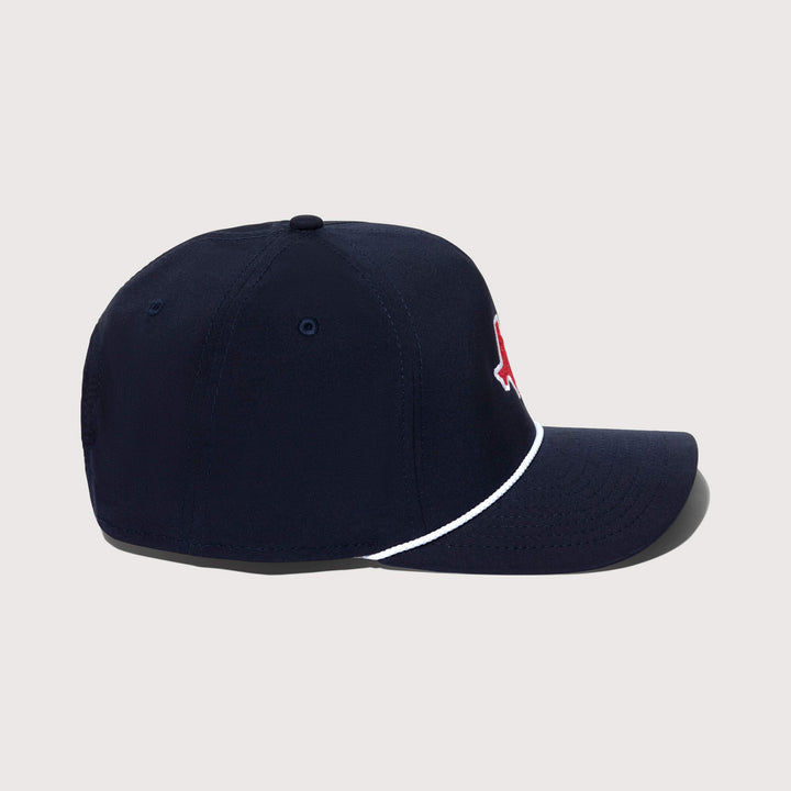 Navy & Red Texas Series Rope Hat