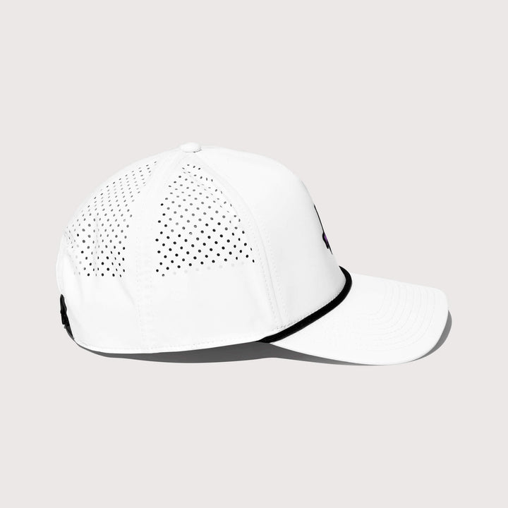 Purple & White Texas Series Performance Rope Hat