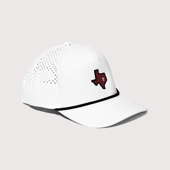 Texas A&M Performance Rope Hat - White