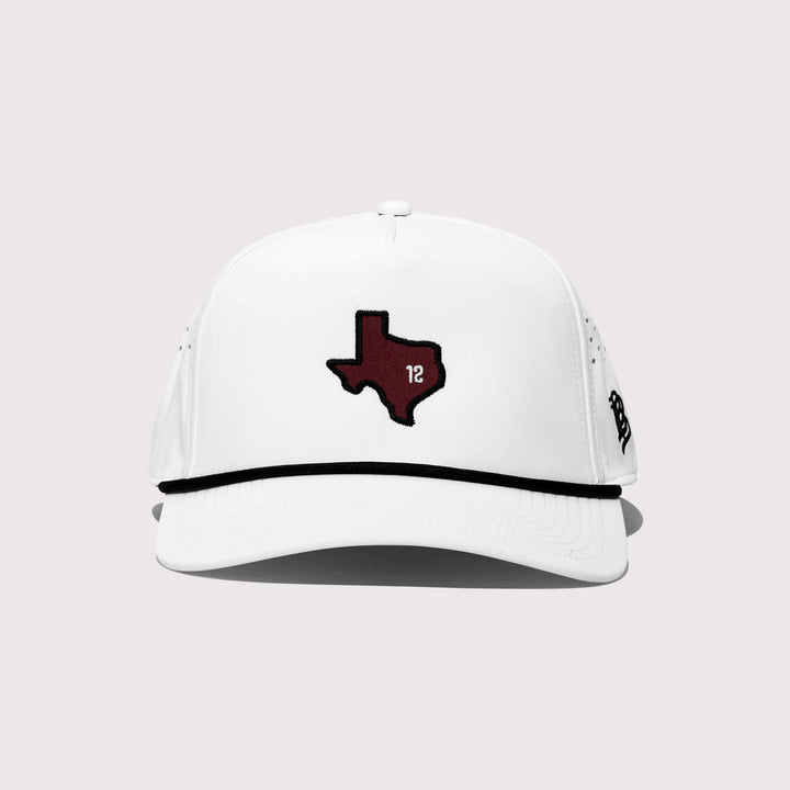 Texas A&M Performance Rope Hat - White