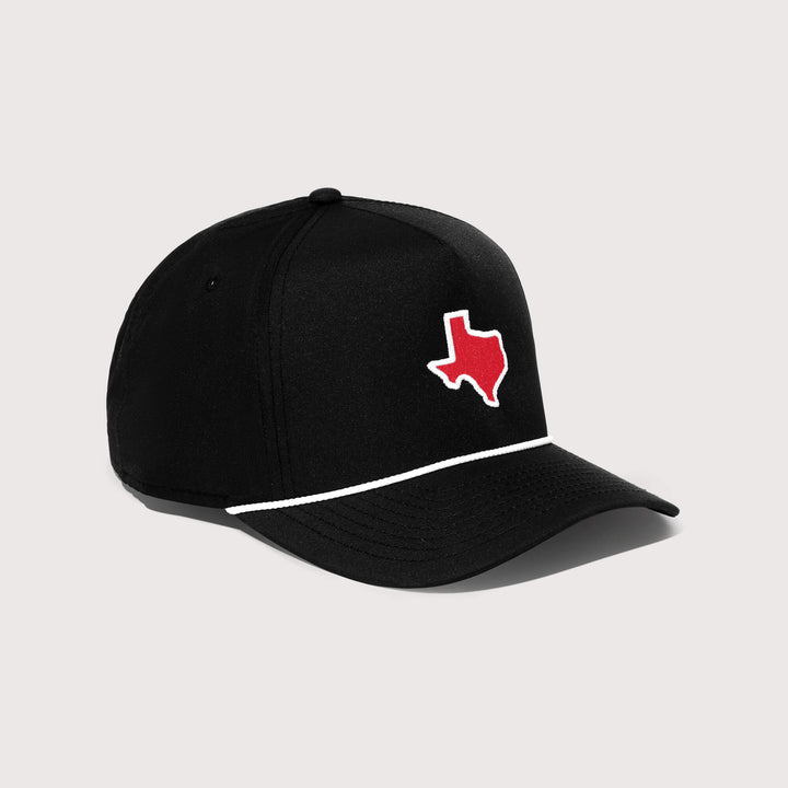 Texas Tech Rope Hat - Black