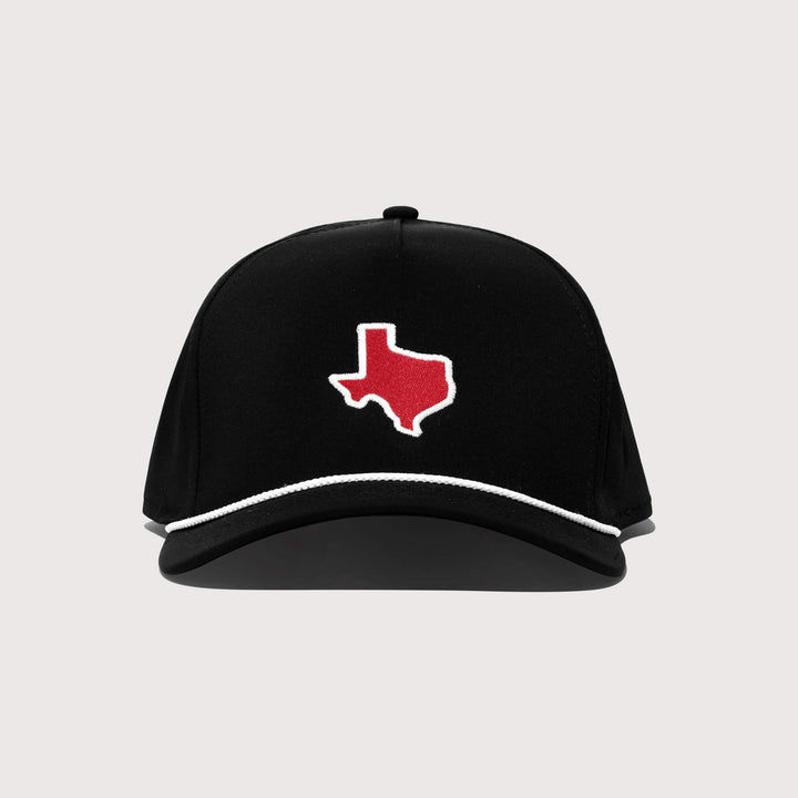 Texas Tech Rope Hat - Black