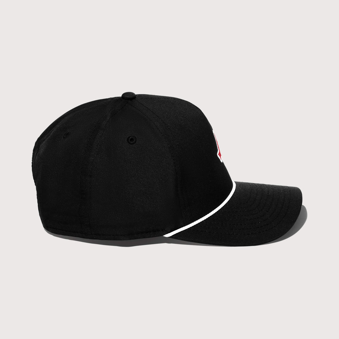 Texas Tech Rope Hat - Black