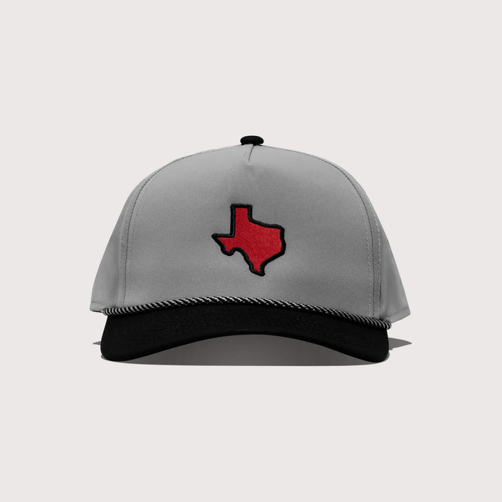 Texas Tech Rope Hat - Gray