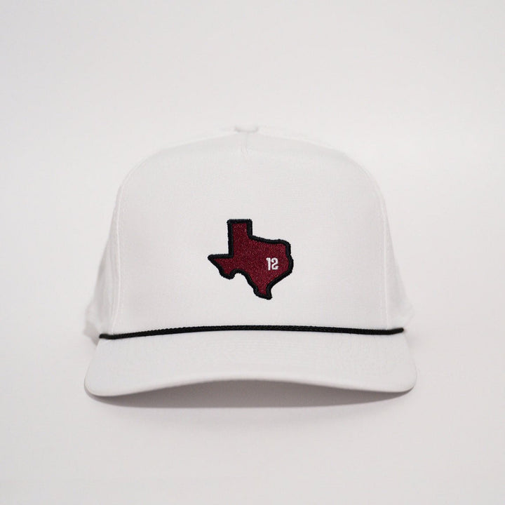 Texas A&M "Texas 12" Rope Hat - White